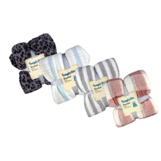 Sherpa Blanket, size 150 x 200cm - assorted 